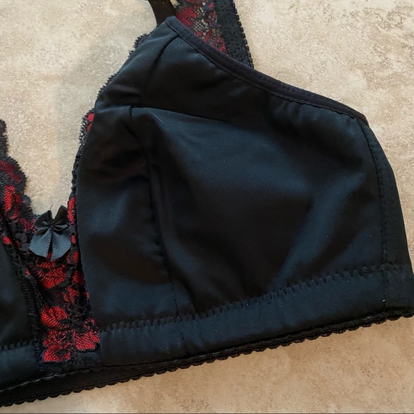 Lace trim bra - Picture 4 of 12